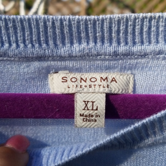 *BABY BLUE LS SHIRT * - Picture 3 of 3